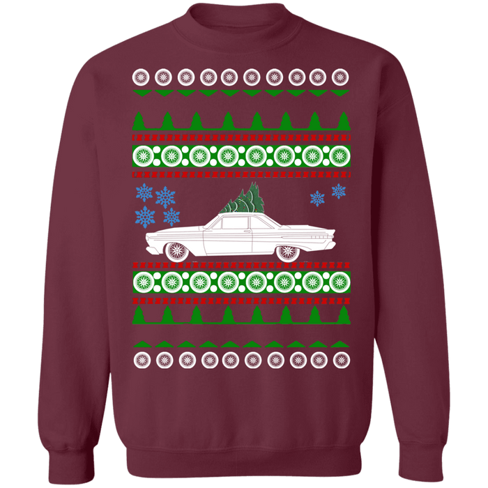 Mercury Comet Caliente Ugly Christmas Sweater 1964