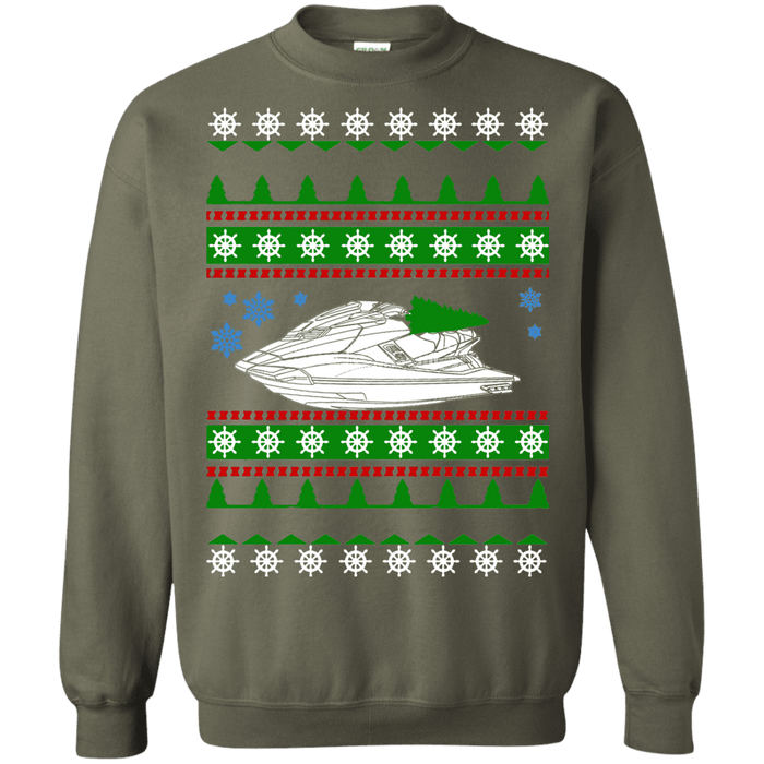 Jet Ski Personal Watercraft Ugly Christmas Sweater sweatshirt