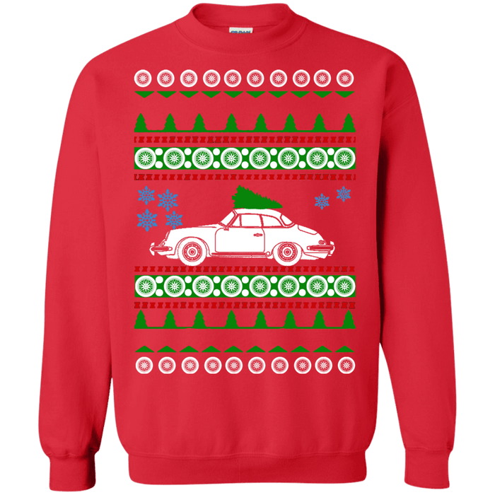 German Car 1962 Porsche 356 Ugly Christmas Sweater sweatshirt