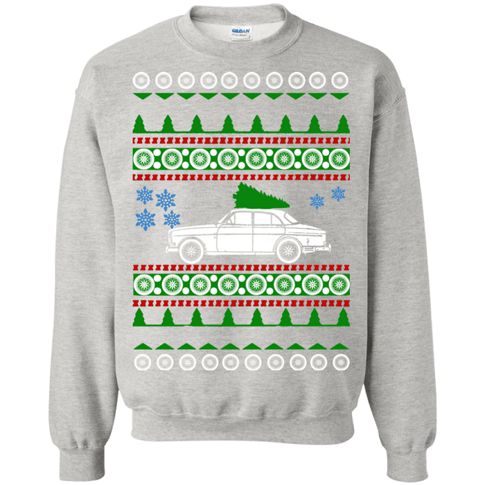 Swedish Car like a  123GT 1967 Ugly Christmas Sweater sweatshirt