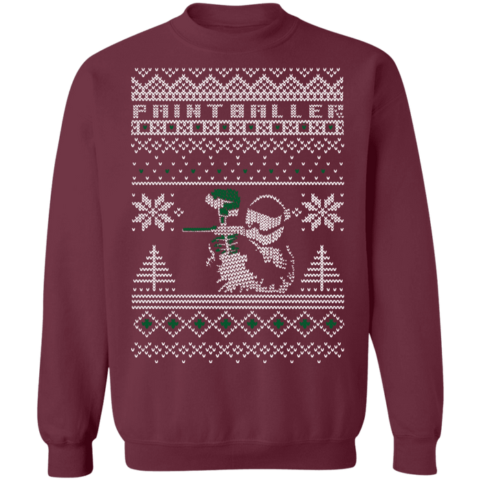 Paintball Airsoft Ugly christmas sweater