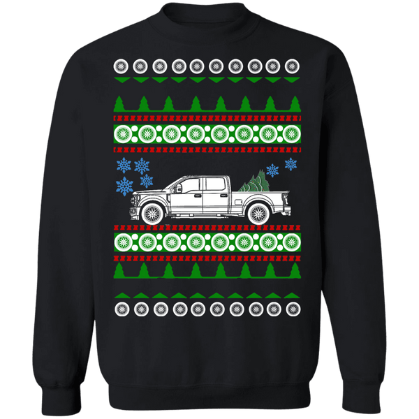 Truck 2019 Ford F250 Ugly Christmas Sweate Sweatshirt