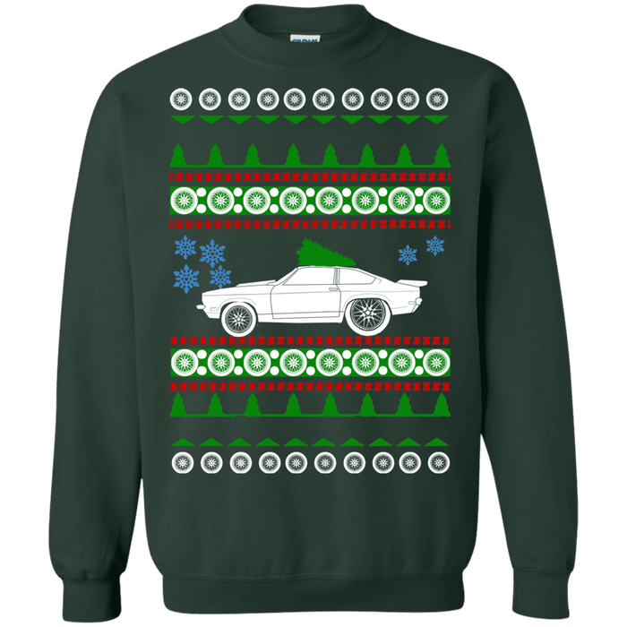 Vega Drag Car Chevy Ugly Christmas Sweater sweatshirt