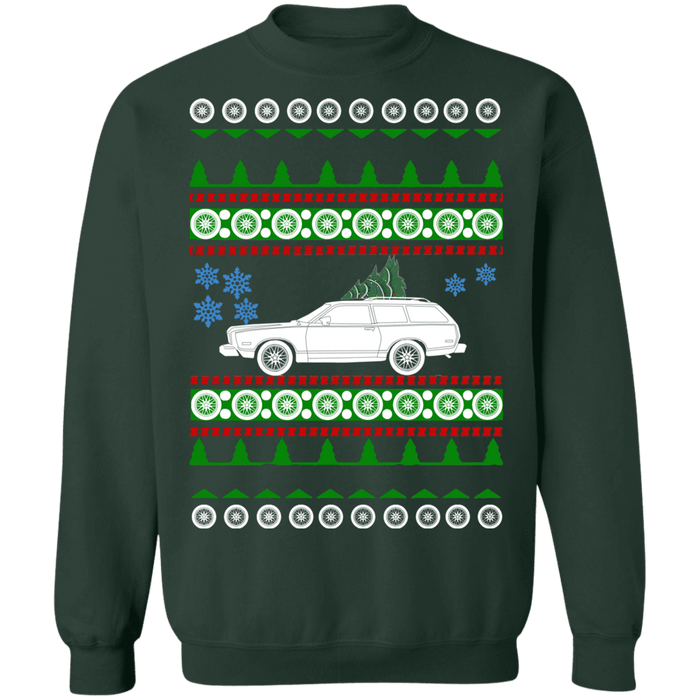 Car Mercury Bobcat Wagon Ugly Christmas Sweater Sweatshirt