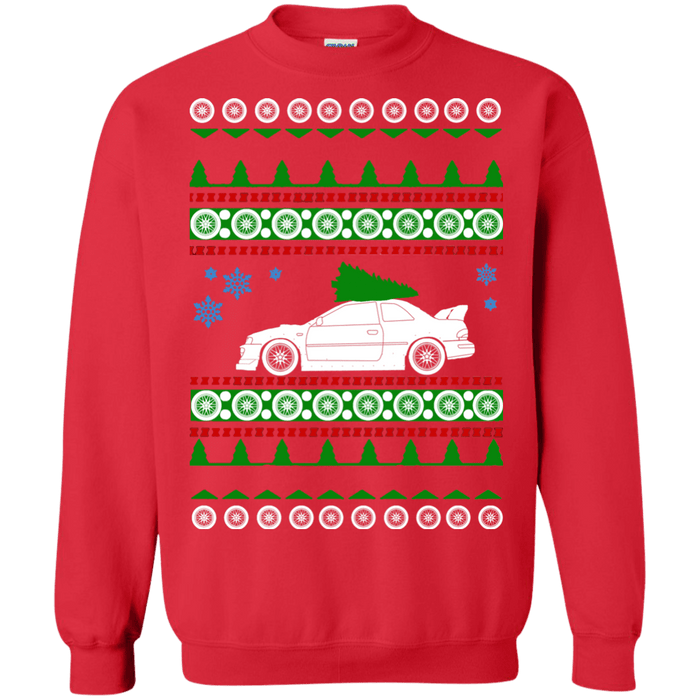 Japanese Car Impreza RS 22b Ugly Christmas Sweater sweatshirt