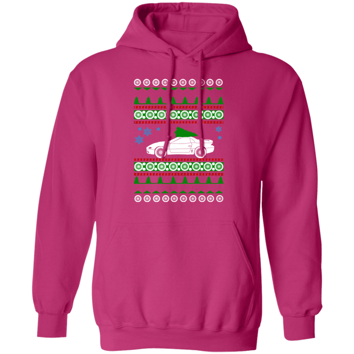 Mitsubishi 3000GT VR4 Ugly Christmas Sweater Hooded Sweatshirt