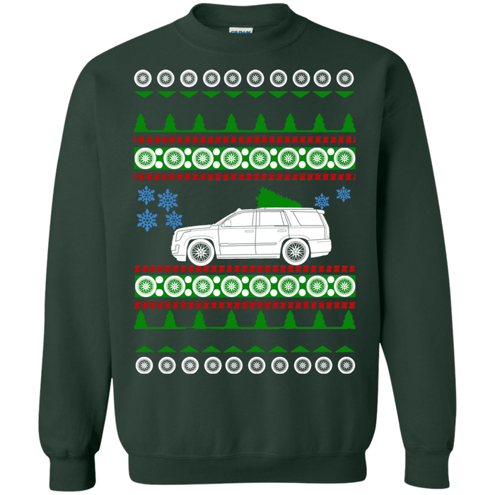 SUV 2019 Cadillac Escalade Ugly Christmas Sweater sweatshirt