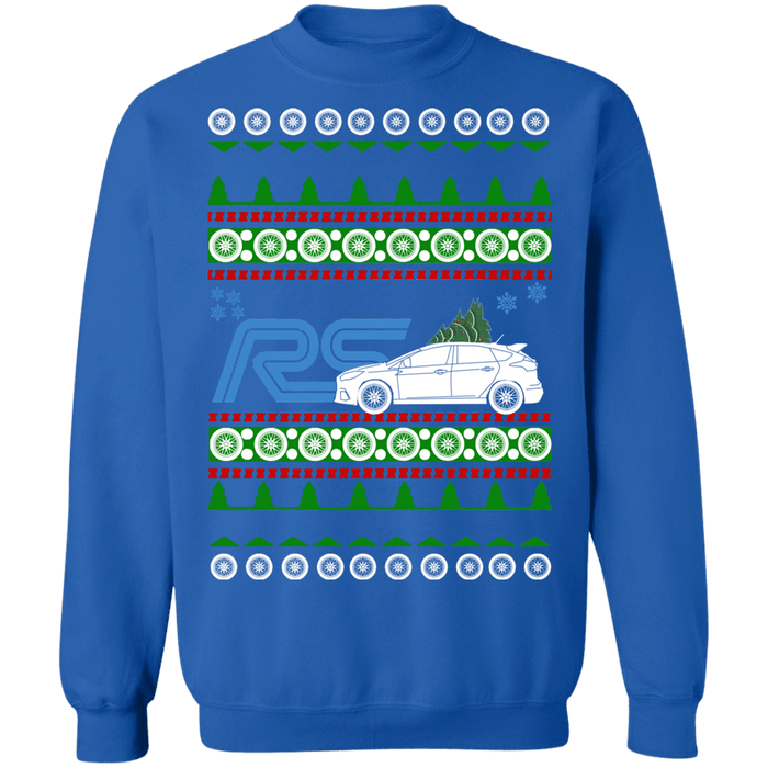 Ford Focus RS 2017+ Ugly chirstmas sweater