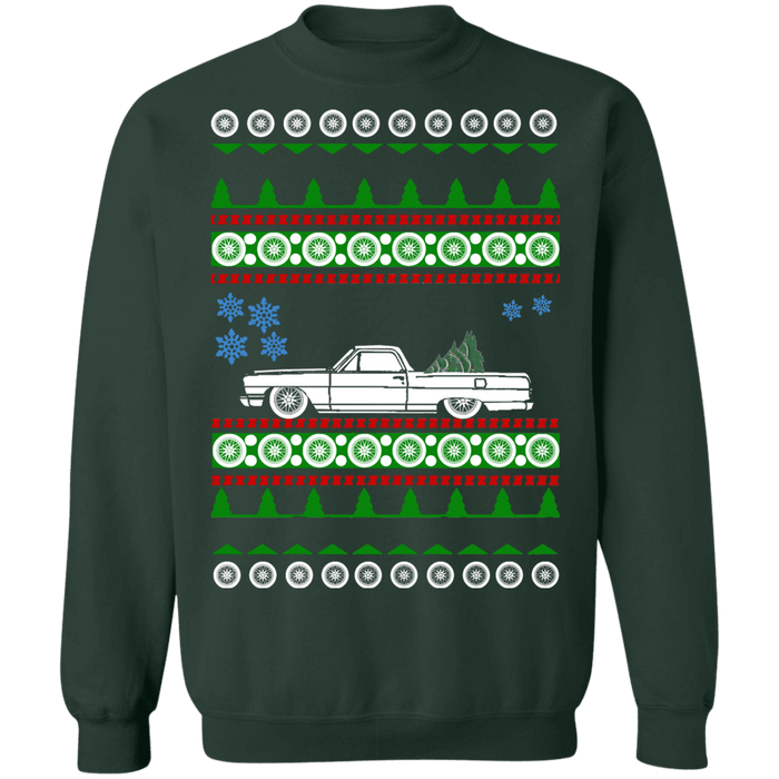 Chevy El Camino 2nd gen Ugly christmas sweater 1965