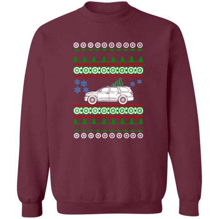 2nd gen Toyota Sequoia 2010 Ugly Christmas Sweater Sweatshirt