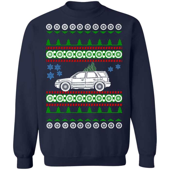 SUV 2001 Ford Escape ugly christmas sweater sweatshirt