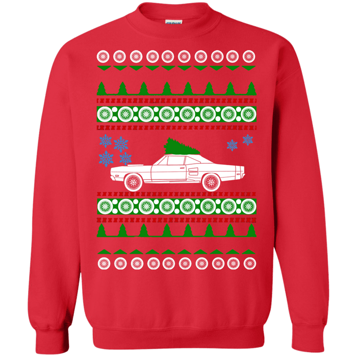 Coronet R/T 1967 Hemi american car or truck like a  Ugly Christmas Sweater sweatshirt