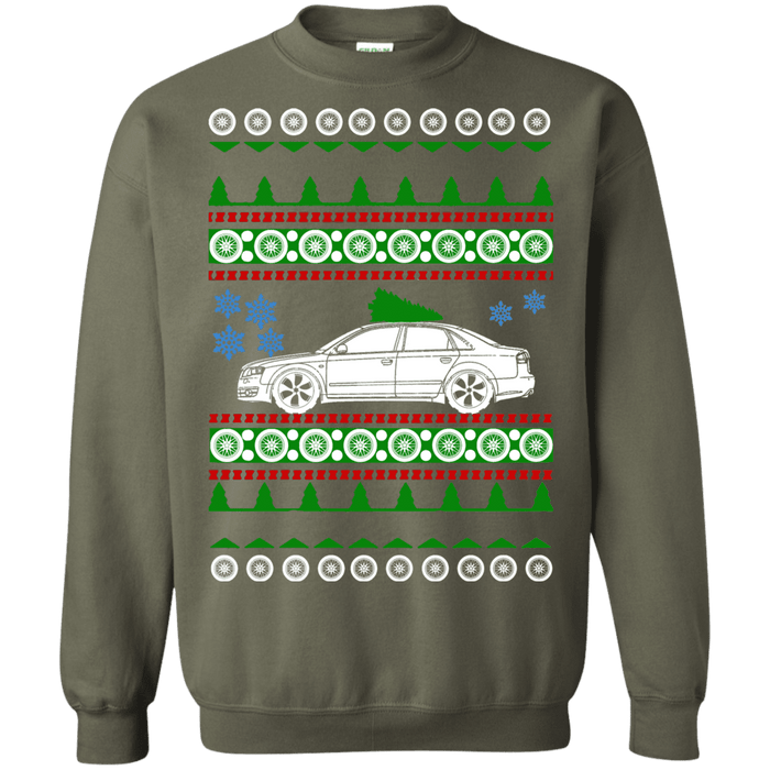 German Car Audi S4 B7 2007 ugly Christmas Sweater sweatshirt