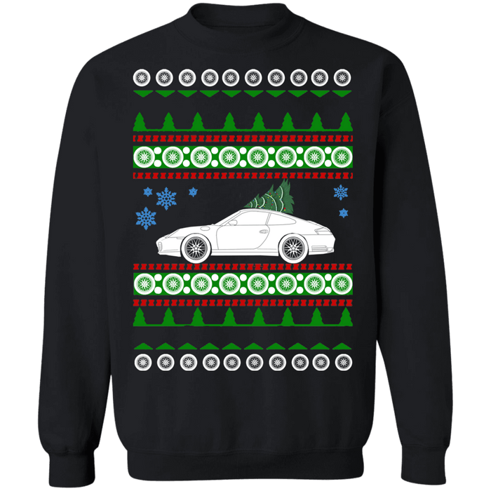 German car similar to a 996 Ugly Christmas Sweater