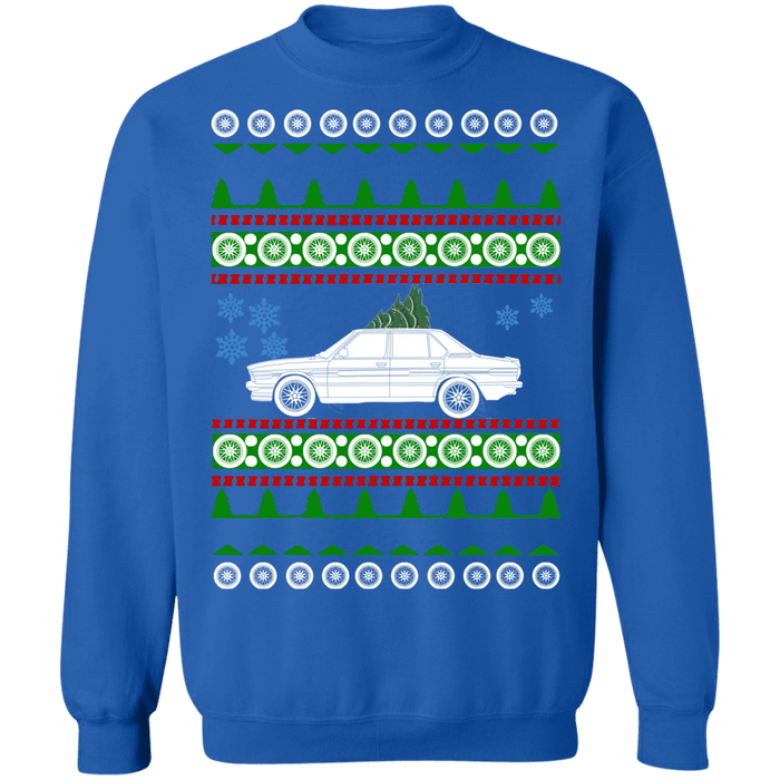 German Car 1982 BMW Alpine B7 Turbo ugly Christmas Sweater Sweatshirt