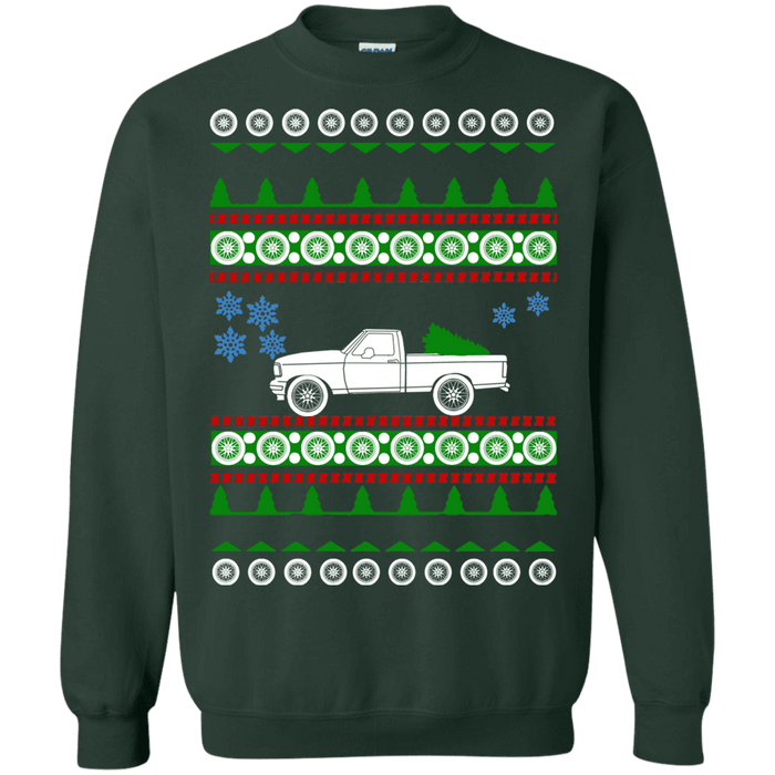 Ford Lightning F150 Truck SVT 1995 Ugly Christmas Sweater sweatshirt