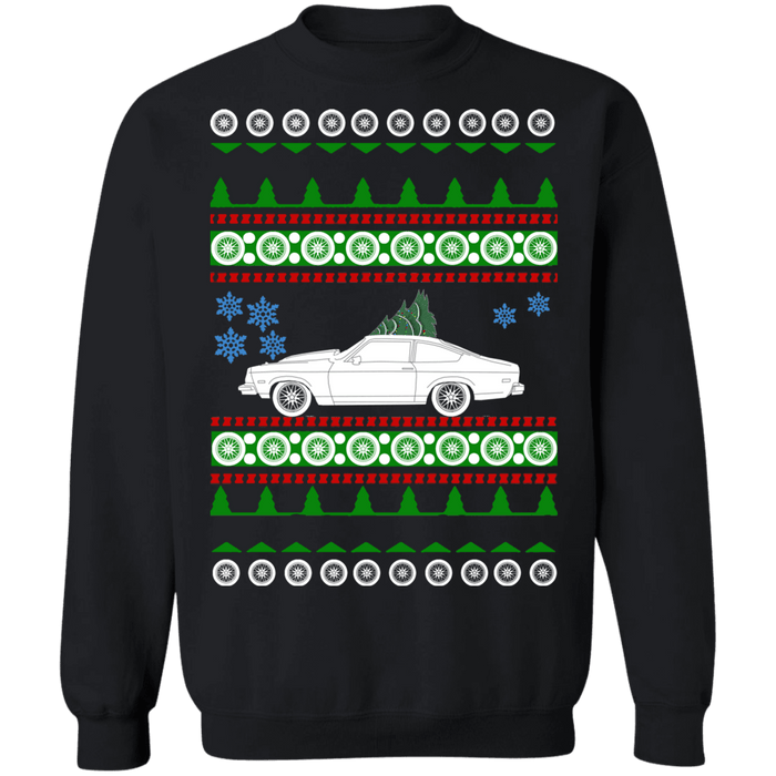 Car 1976 Pontiac Astre Ugly Christmas Sweater Sweatshirt