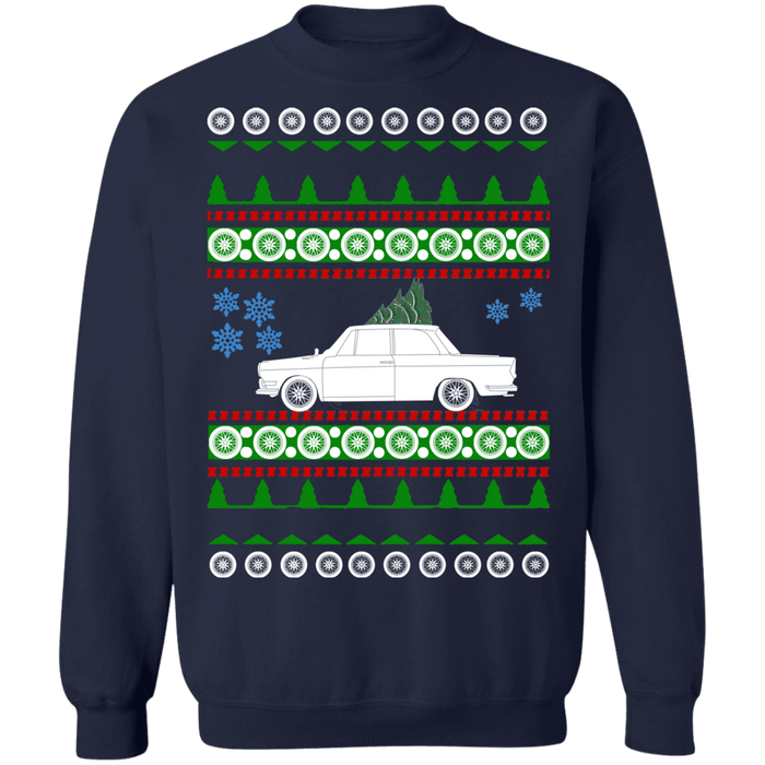 German Car like 1964 BMW 700 Ugly Christmas Sweater Sweatshirt