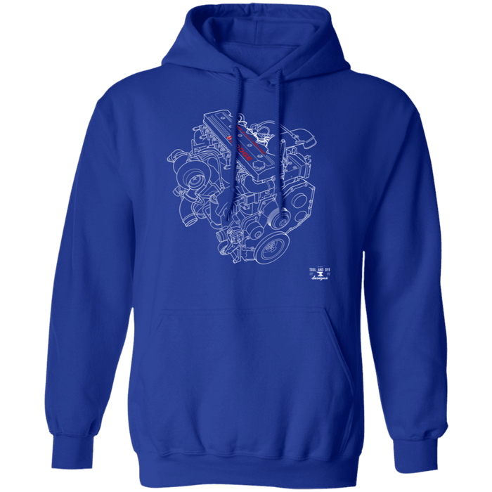 Diesel Engine Blueprint Series 5.9L 24V turbo Hoodie