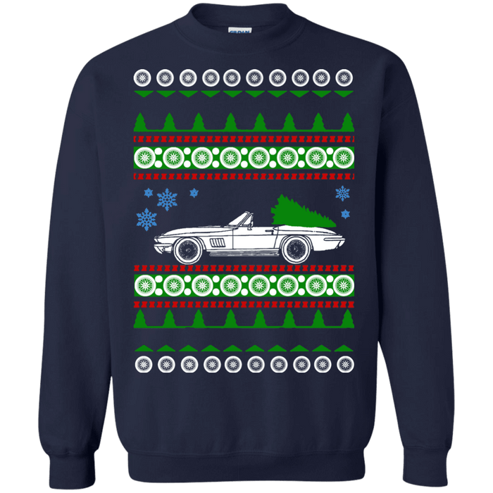 Corvette C2 ugly Christmas Sweater sweatshirt