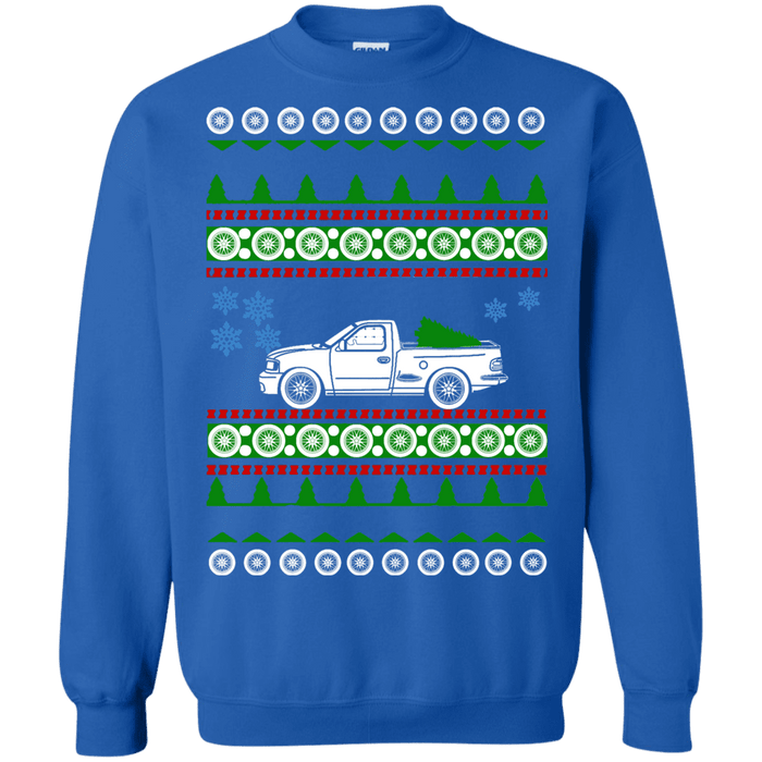 Ford Lightning 2002 F150 Ugly Christmas Sweater SVT sweatshirt