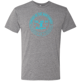 Forged Aqua Logo mens tri-blend T-shirt