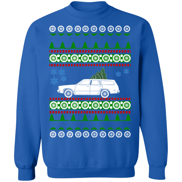 Chevy Malibu 4th gen wagon ugly christmas sweater