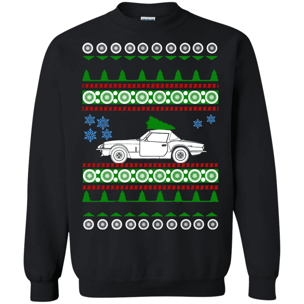 Triumph Spitfire Ugly Christmas Sweater sweatshirt