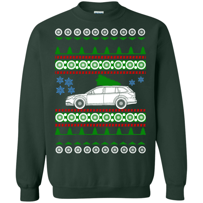 Station Wagon Japanese Car Outback 2018 Ugly Christmas Sweater sweatshirt