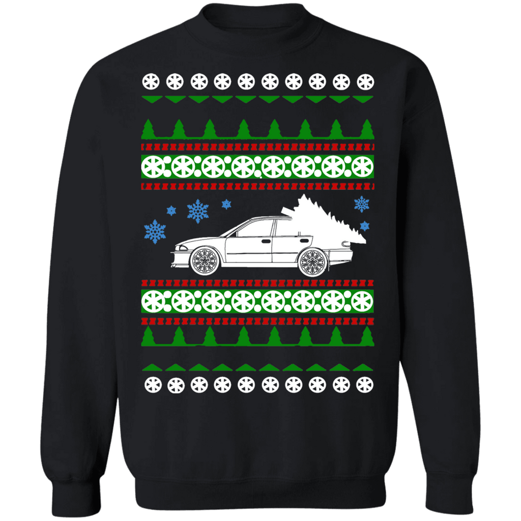 Mitsubishi Lancer Evo III 3 Ugly christmas sweater