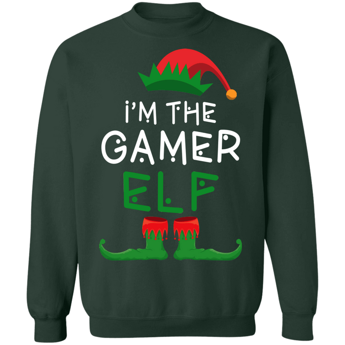 I'm the gamer elf ugly christmas sweater sweatshirt