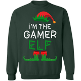 I'm the gamer elf ugly christmas sweater sweatshirt