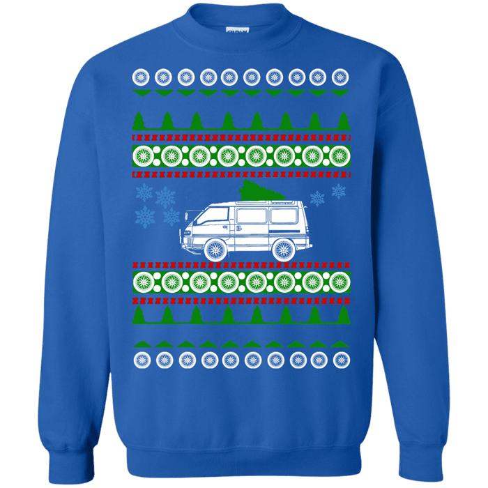 Mitsubishi Delica Star Wagon Ugly Christmas Sweater sweatshirt