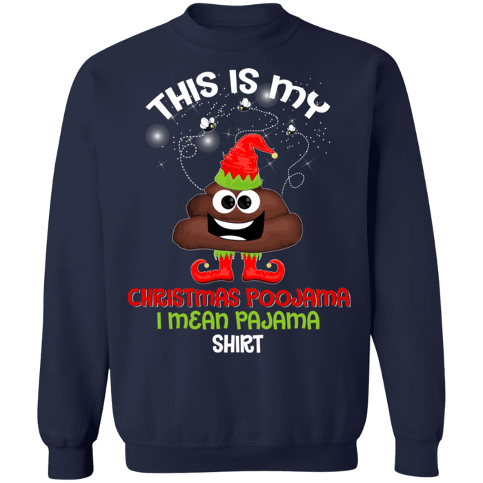 Christmas Poojama Pajama Ugly Christmas Holiday Sweater sweatshirt