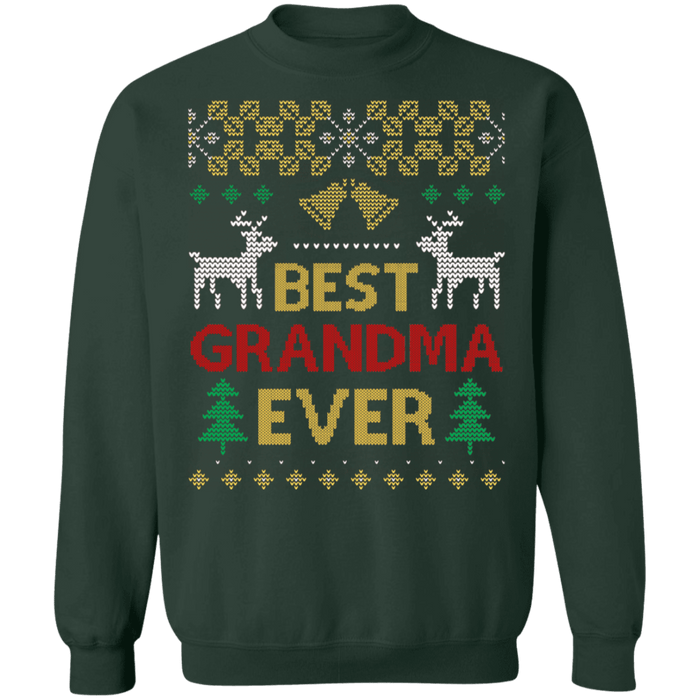 Best Grandma Ever Ugly Christmas Sweater sweatshirt