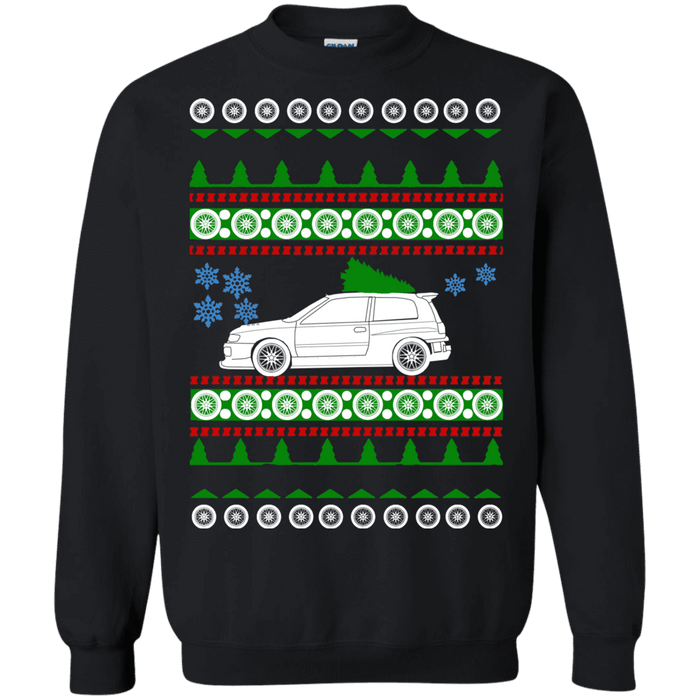 Nissan Pulsar Sunny GTiR 1990 Ugly Christmas Sweater sweatshirt