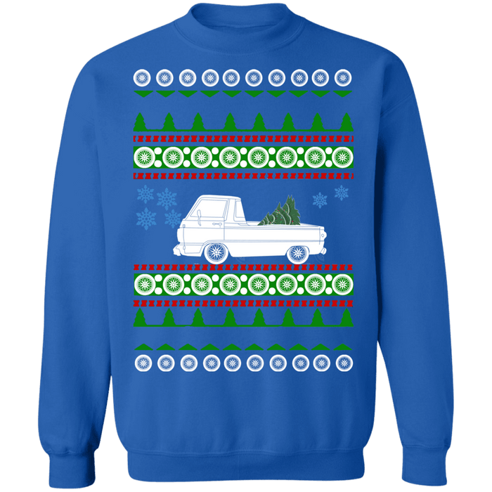 Truck like 1969 american car or truck like a  A100 Ugly Christmas Sweater Sweatshirt