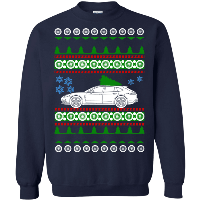 German Car Panamera Sport Turismo Porsche Ugly Christmas Sweater sweatshirt