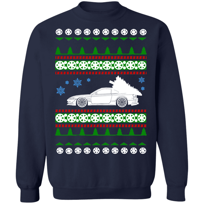 Silvia S15 240sx Ugly Christmas Sweater Sweatshirt Nissan