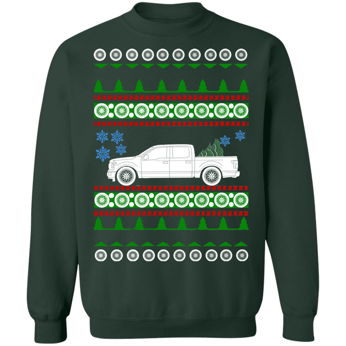 Truck 2019 Ford F150 Ugly Christmas Sweater Sweatshirt