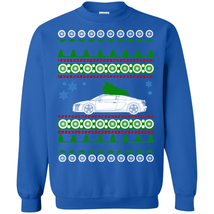 German car Audi R8 Ugly Christmas Sweater sweatshirt