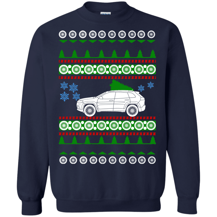 off road american vehicle Grand Cherokee 2019 Ugly Christmas Sweater sweatshirt