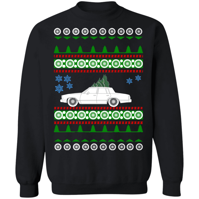 Chevy Malibu Sedan 4th Generation Ugly Christmas Sweater Sweatshirt