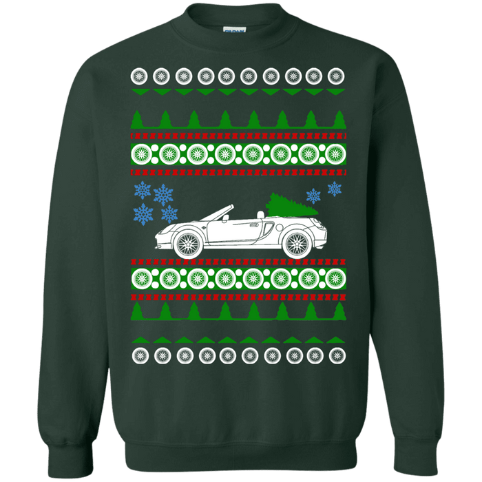 Toyota MR2 Spyder 3rd generation Ugly Christmas Sweater sweatshirt