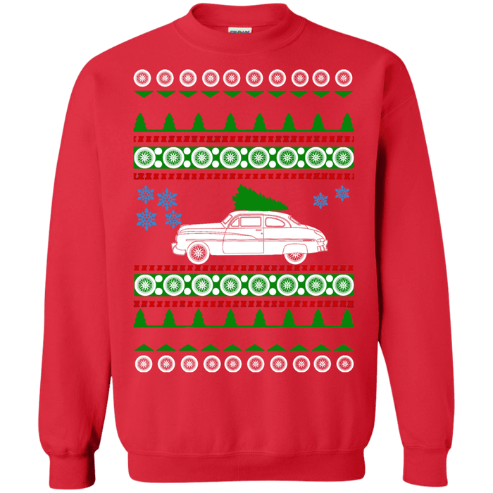 Mercury Coupe 1949 Ugly Christmas Sweater sweatshirt