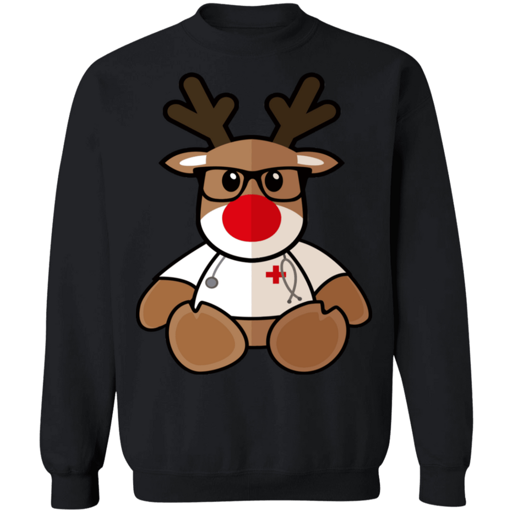 Nurse Reindeer Nursing Ugly Christmas Sweater Sweatshirt
