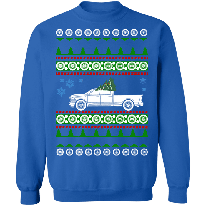 Pick Up Truck like 1500 Ram american car or truck like a  Ugly Christmas Sweater Sweatshirt