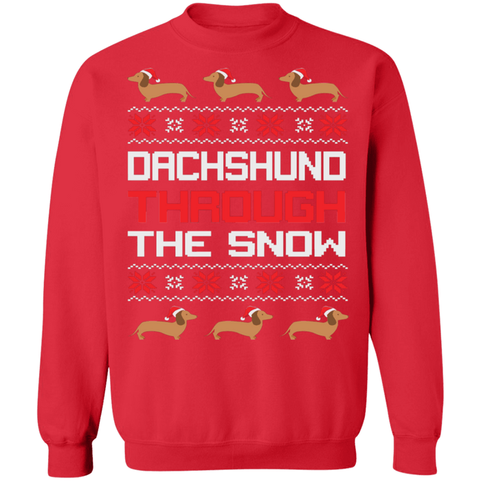 Dachshund Dog Ugly Christmas Sweater sweatshirt