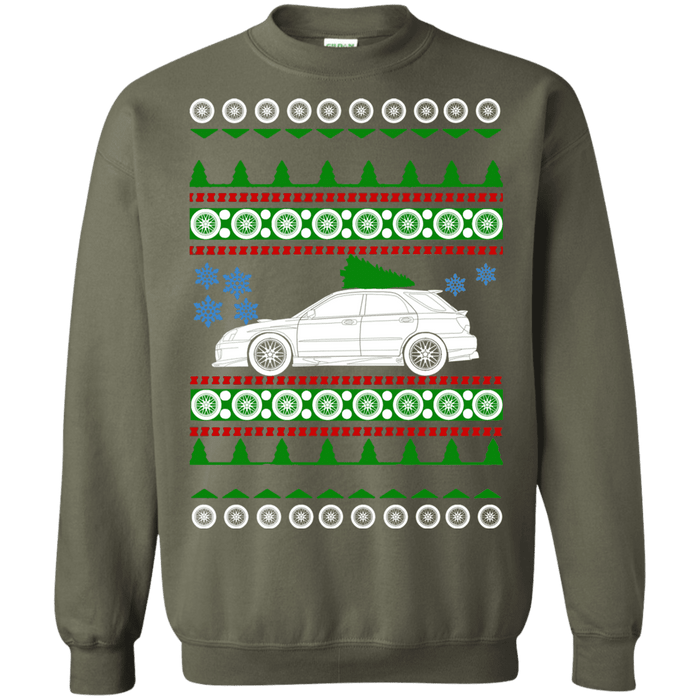 japanese car Wagon Japanese Car 2005 Ugly Christmas Sweater sweatshirt