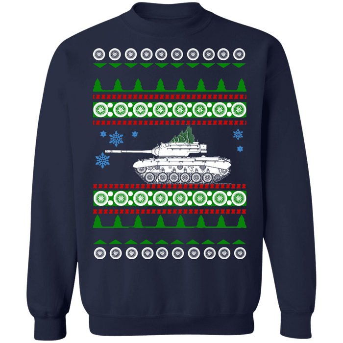 M47 Tank ugly christmas sweater